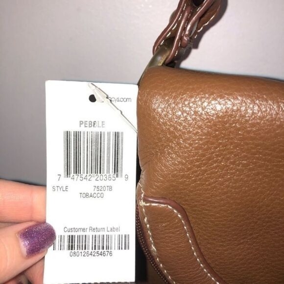 Gianni Bernini pebble NWT shoulder purse/tote - Picture 3 of 8